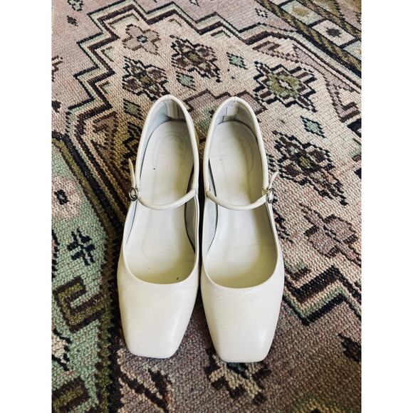 Aeyde Aline Square-Toe Mary Jane Pumps - Picture 3 of 5